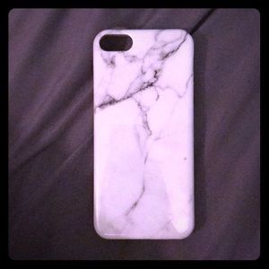 White and Black Marble Iphone 5s Case